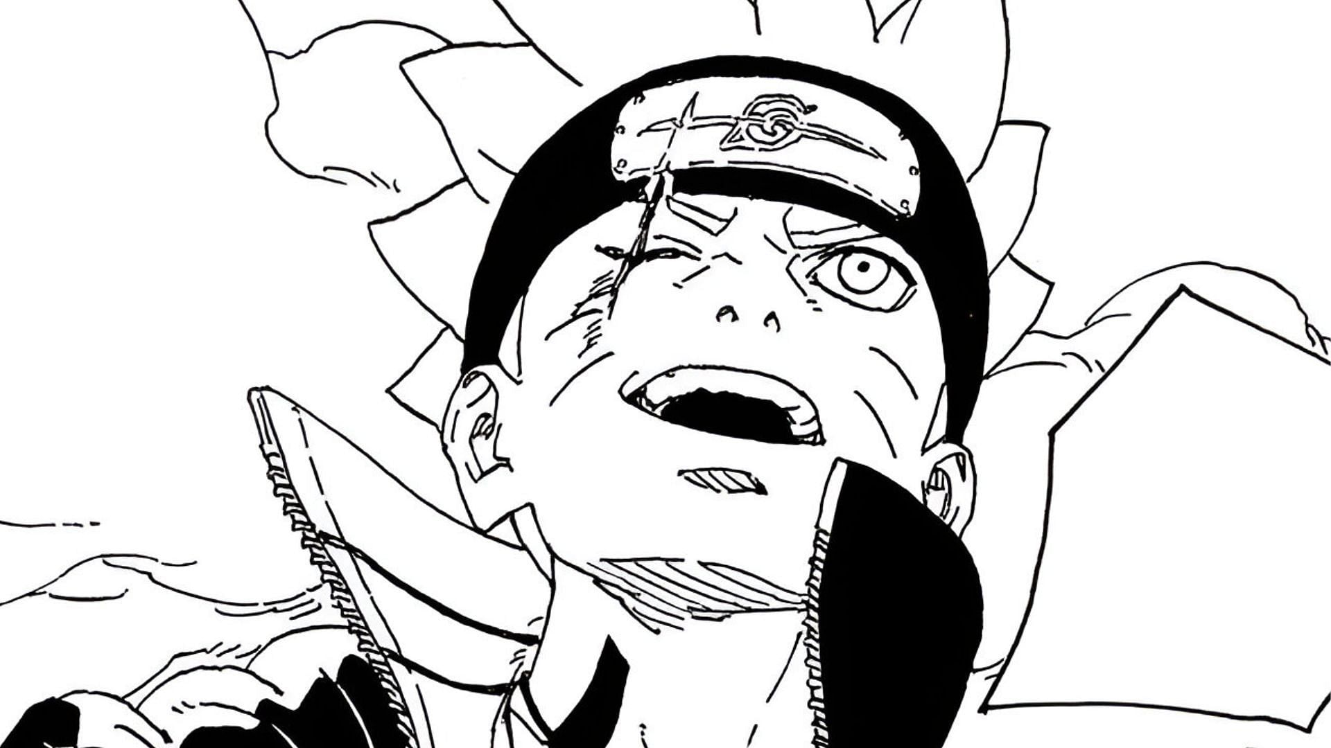 Boruto as seen in the manga (Image via Shueisha)