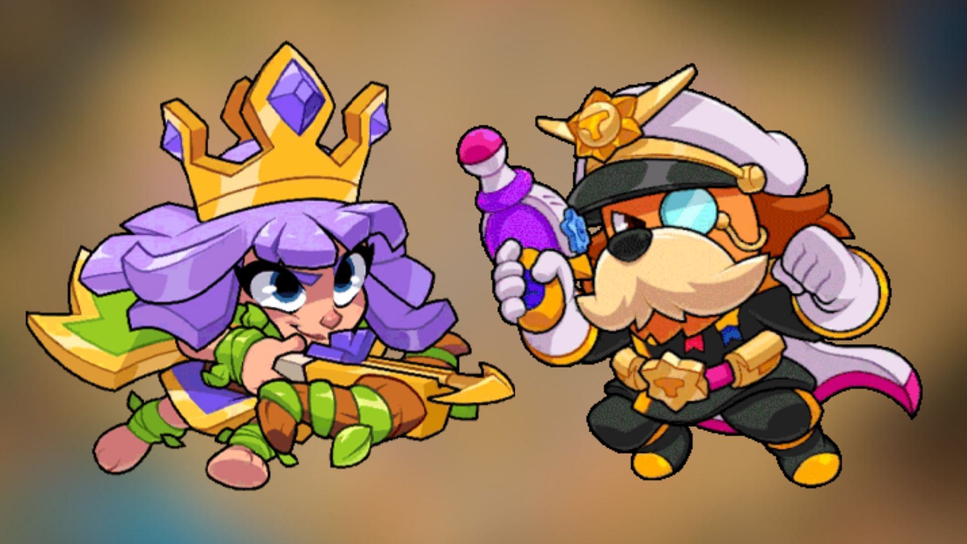 Archer Queen and Ruffs have a good synergy (Image via SuperCell)