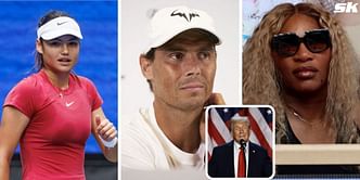 What did the tennis world look like the last time Donald Trump was US President? ft. Serena Williams, Rafael Nadal, Emma Raducanu