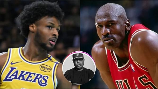 Hip-hop pioneer contrasts Michael Jordan's minor league work ethic with Bronny James's Lakers experience: "That solidified my respect"
