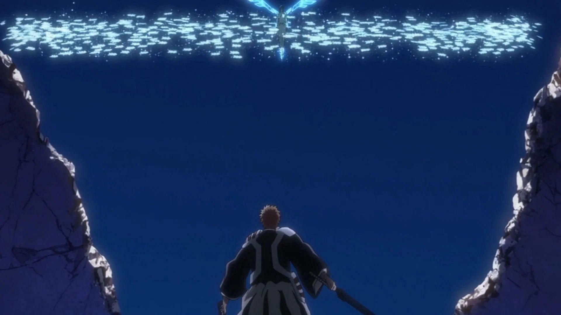 Uryu and Ichigo&#039;s fight was one of the many anime original scenes in the latest series (Image via Pierrot Films)