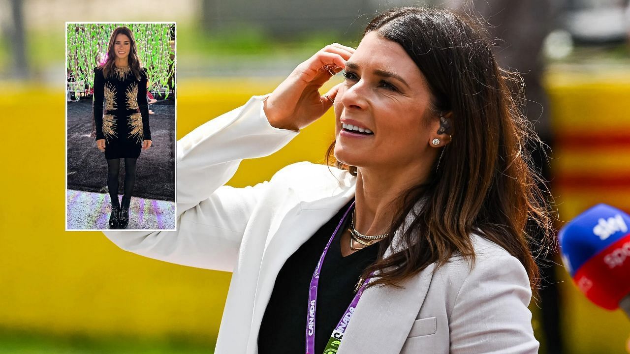 NASCAR trailblazer Danica Patrick stuns in black and golden dress at the Las Vegas Grand Prix (Imagn, Danica Patrick/Instagram)