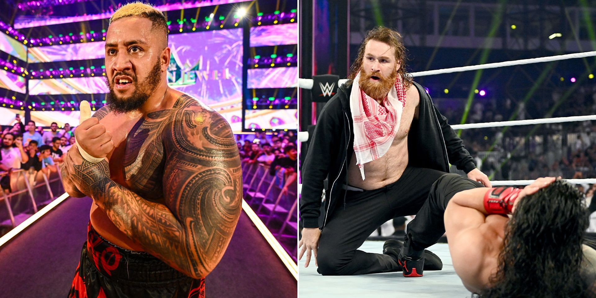 Solo Sikoa is the leader of the villainous Bloodline (Images via WWE.com)