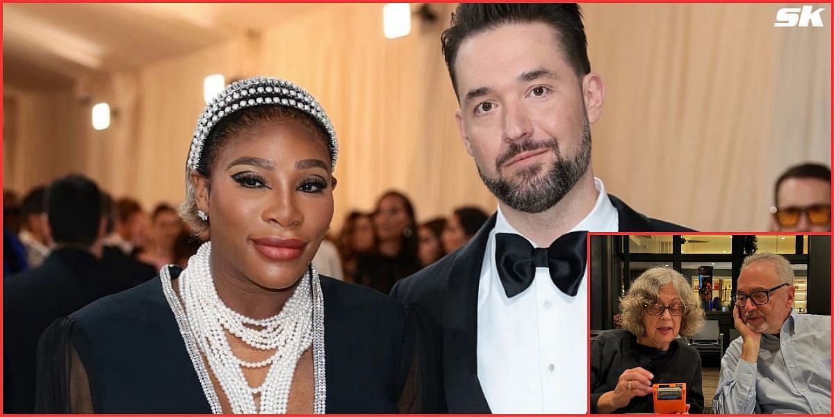 Alexis Ohanian shares adorable of parents to his ModRetro (Image source: GETTY, inset/INSTAGRAM)