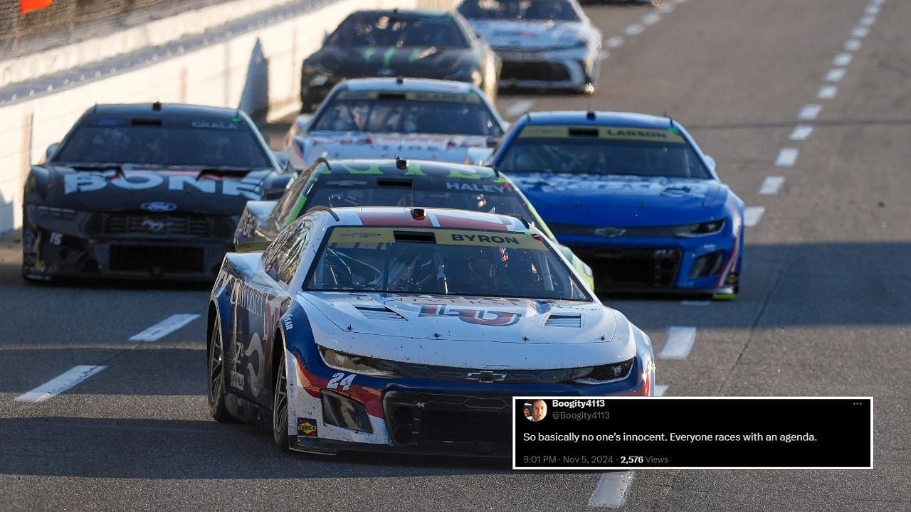 NASCAR fans react to driver actions at Martinsville