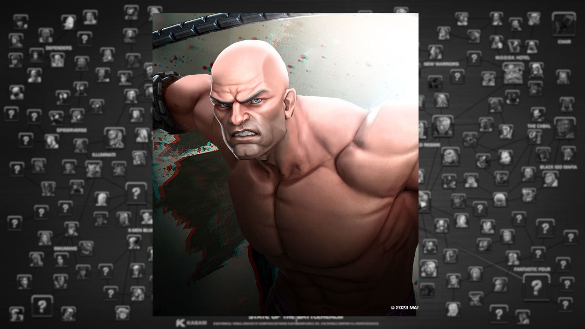 Absorbing Man is a Mystic Champion (Image via Kabam Games, Inc.)