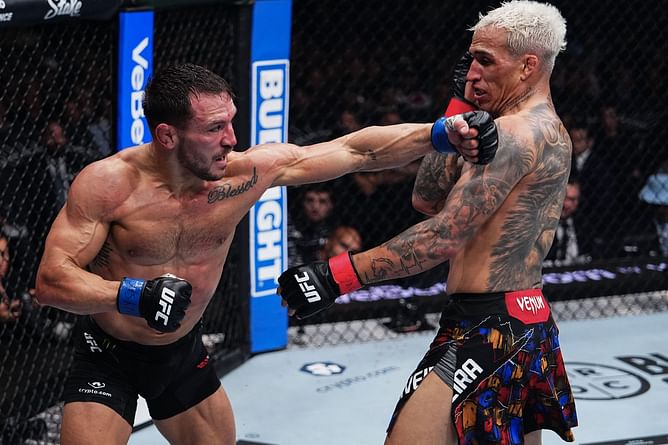 Michael Chandler blasts critics and "35-feet away" commentators while addressing dirty fighter claims post Charles Oliveira rematch