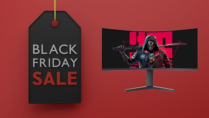 KOORUI 34-inch Ultra Curved Gaming Monitor available under $270 on this Black Friday 2024