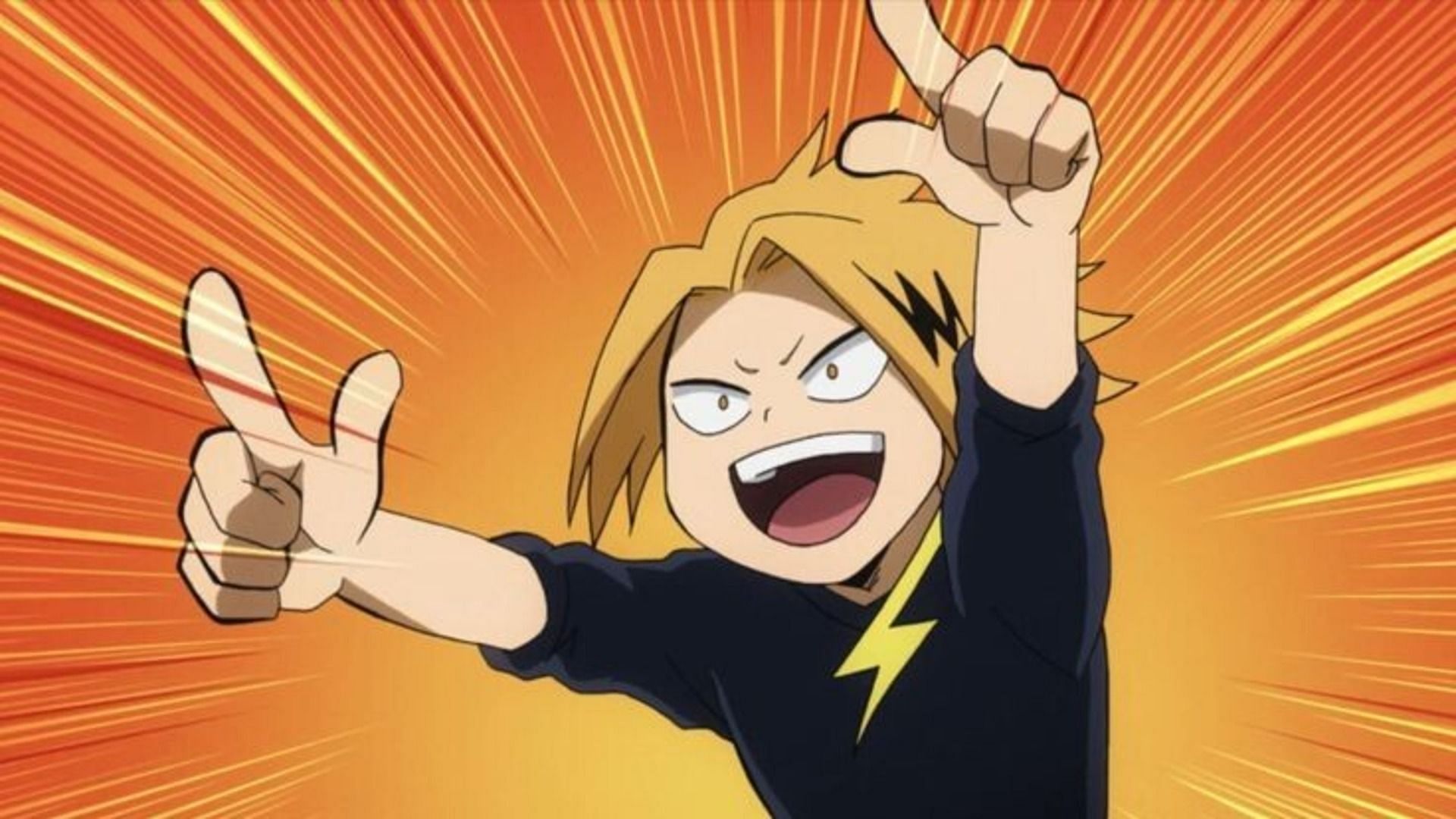 Denki Kaminari in My Hero Academia (Image via Studio Bones)