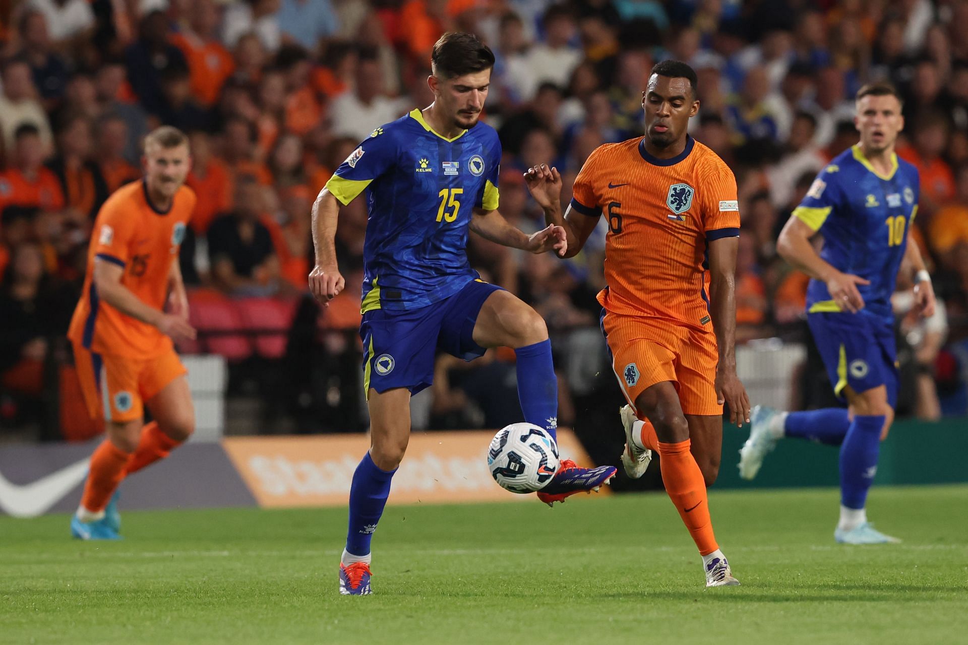 Netherlands v Bosnia and Herzegovina - UEFA Nations League 2024/25 League A Group A3 - Source: Getty