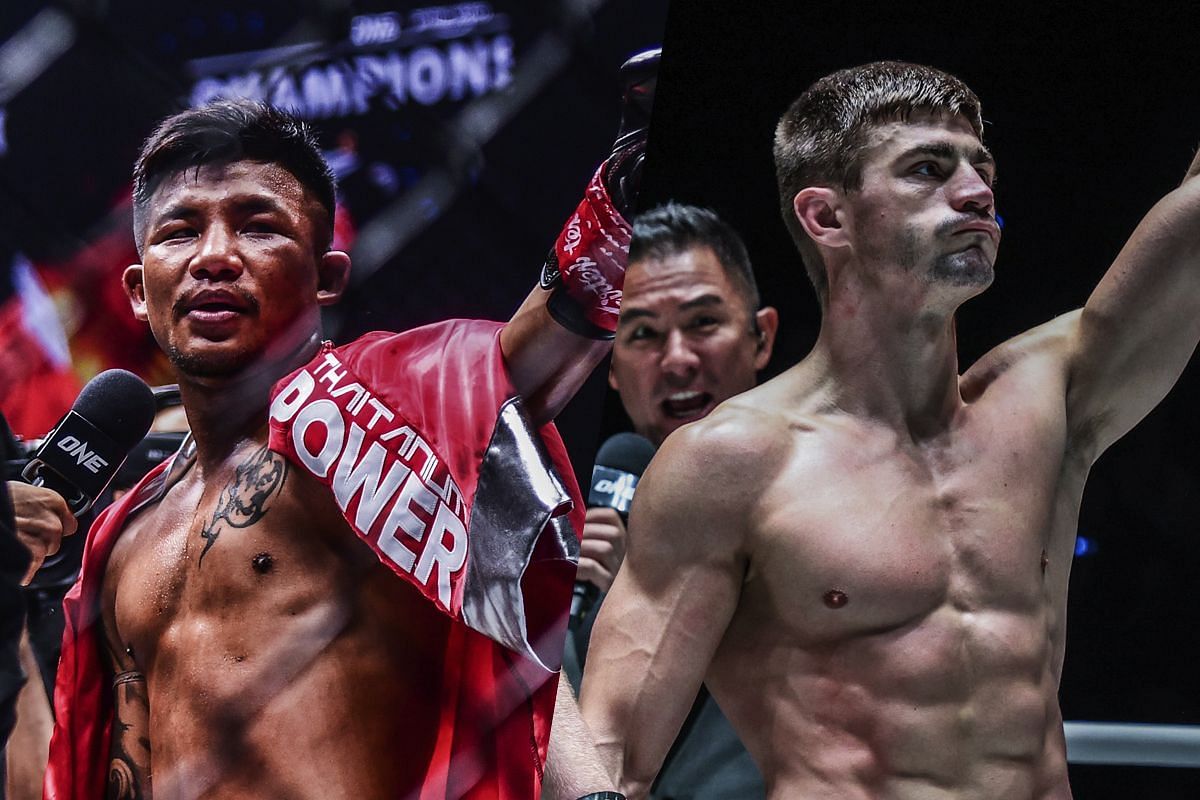 Rodtang (left) and Jacob Smith (right). [Photos from ONE Championship]