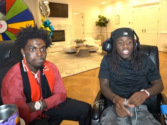 Kodak Black freestyles on Kai Cenat