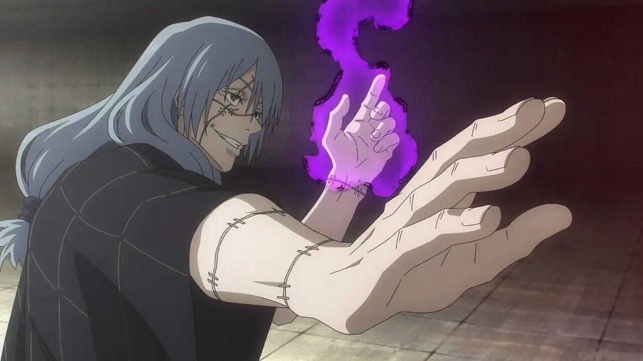 Mahito as seen in the anime (Image via MAPPA).