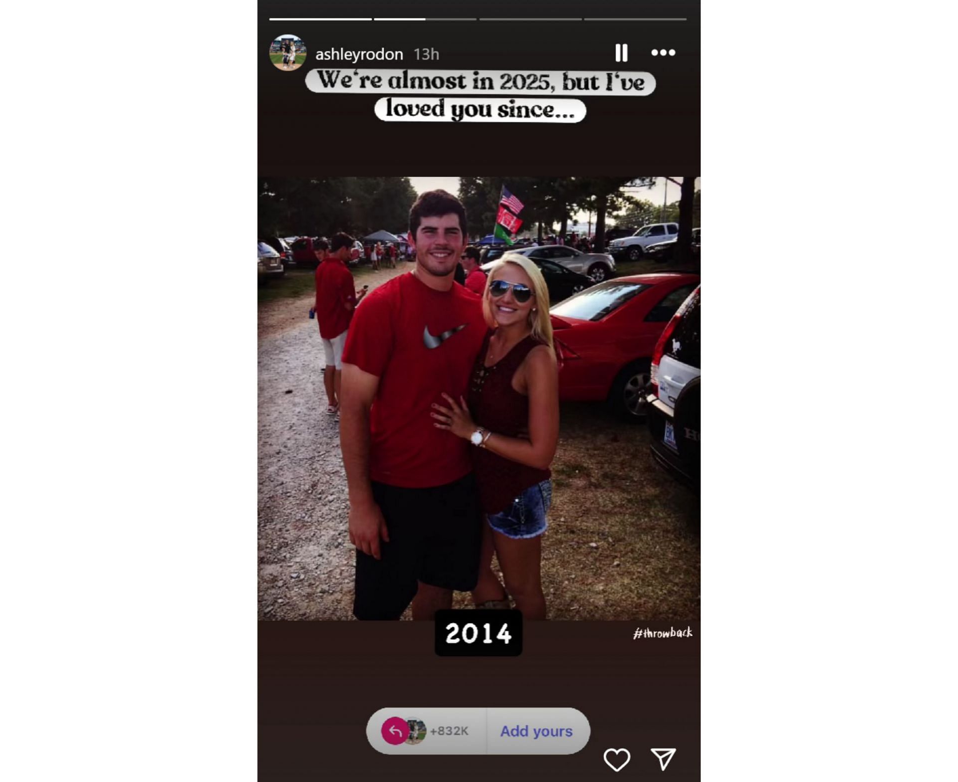 Carlos Rodon&#039;s wife Ashley joins Instagram trend (credit: ashleyrodon/Instagram)