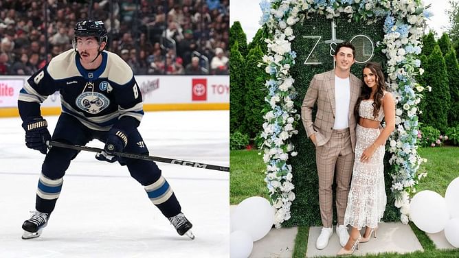 Zach Werenski's fiance Odette pens 2-word message for beau's 1st Star of the Week