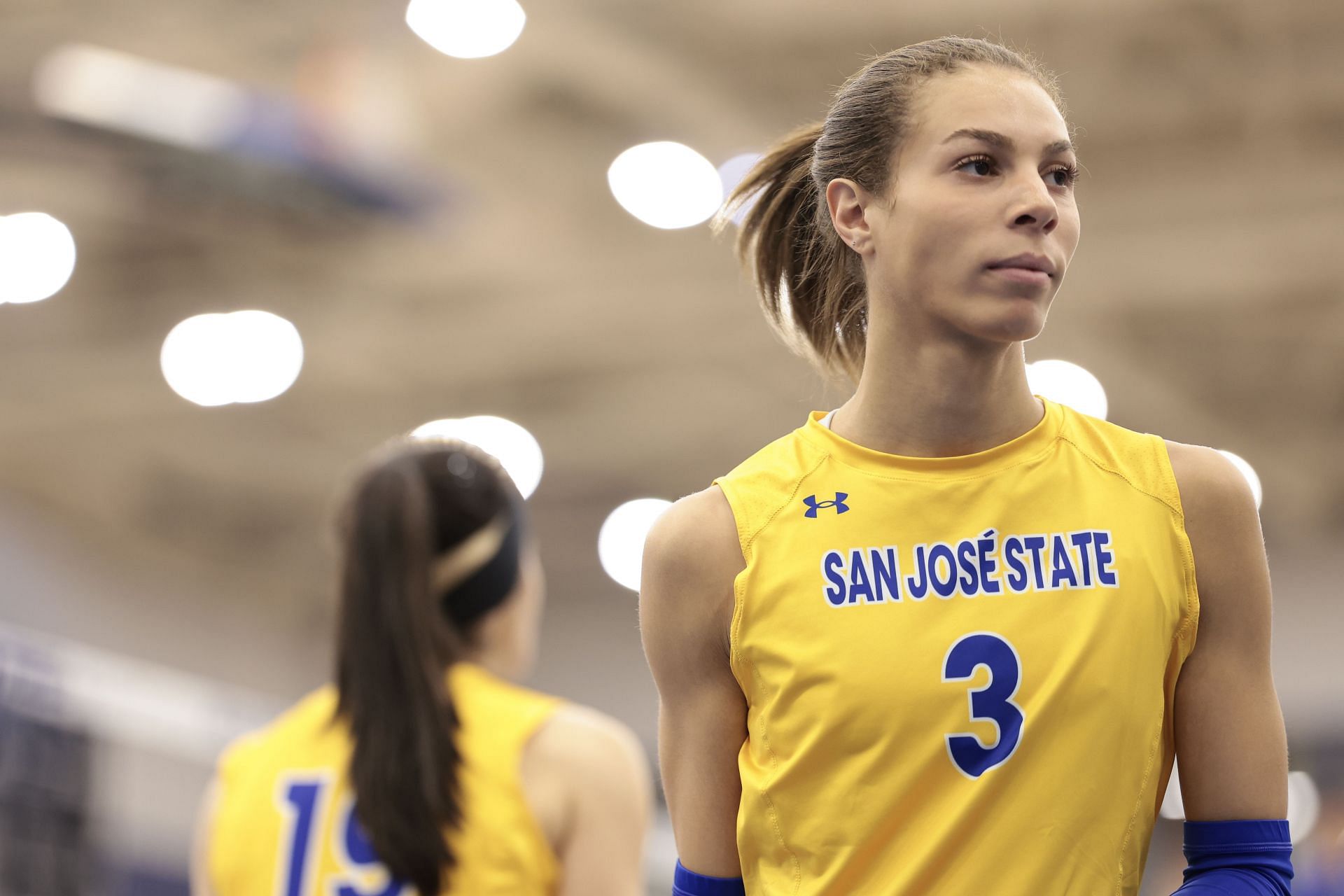 Fleming during SJSU&#039;s clash against Air Force in 2024 (Image via: Getty Images)