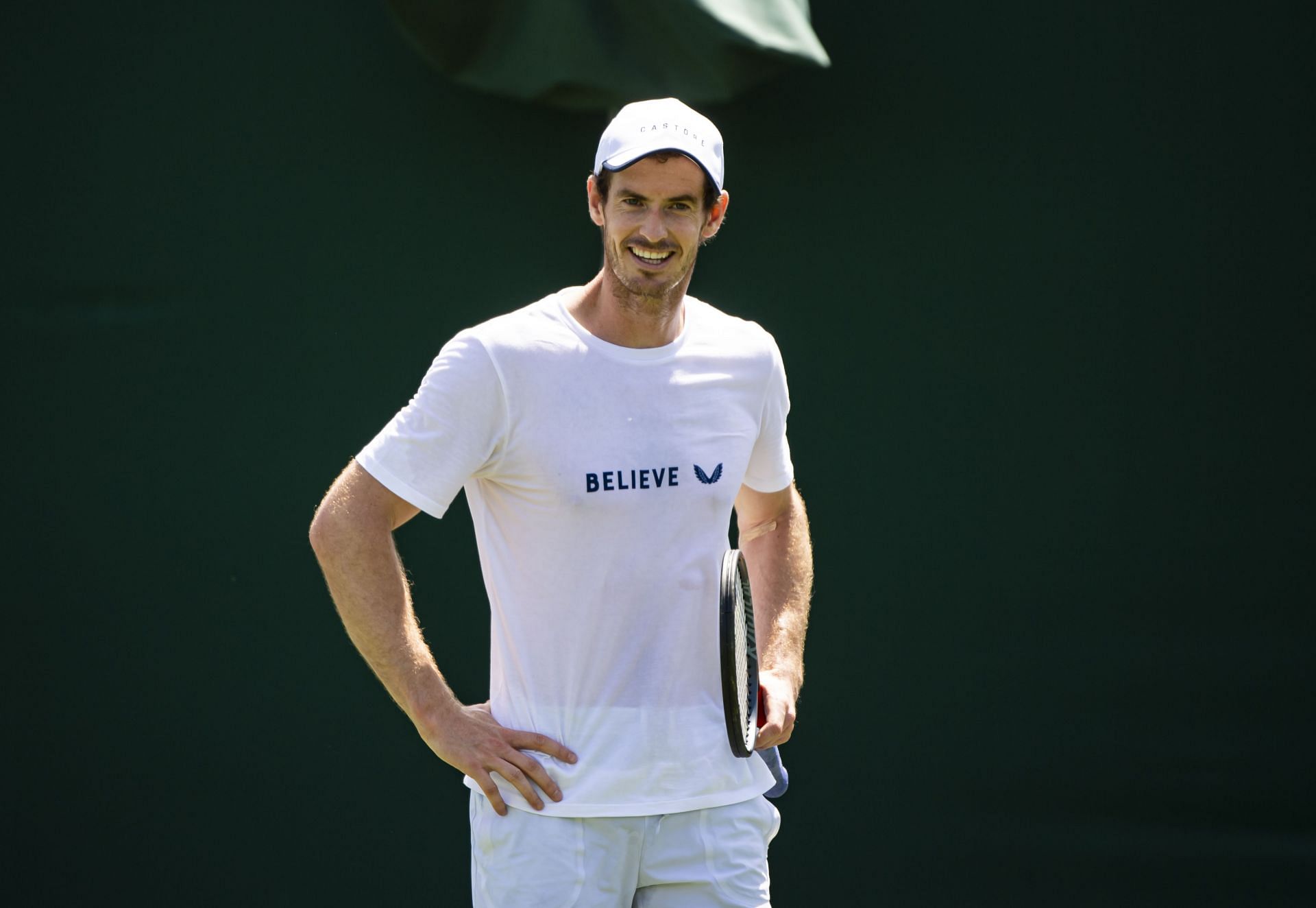 Andy Murray at Wimbledon 2019. (Photo: Getty)