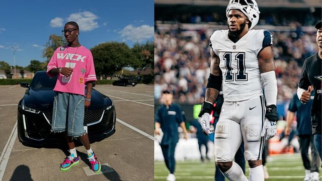 Keelon Russell and Micah Parsons (Images via Instagram/Keelon Russell and Micah Parsons)