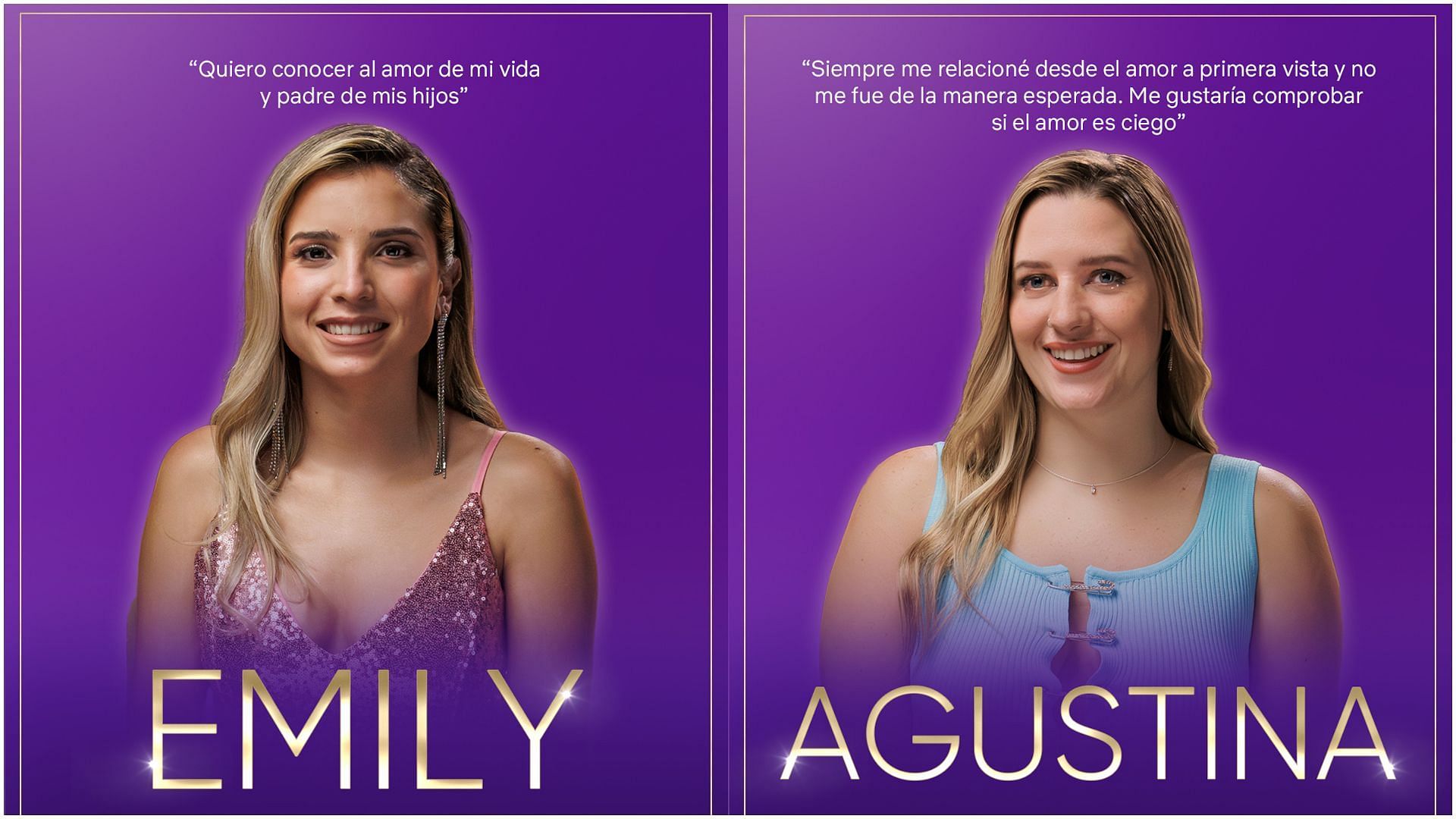 Emily and Agustina from Love is Blind: Argentina (Image via Tudum by Netflix)