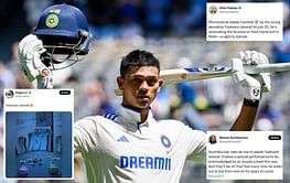 "Phenomenal daddy hundred by the young sensation" - Social media reacts to Yashasvi Jaiswal's 161-run knock in 2nd innings of 1st BGT 2024-25 Test