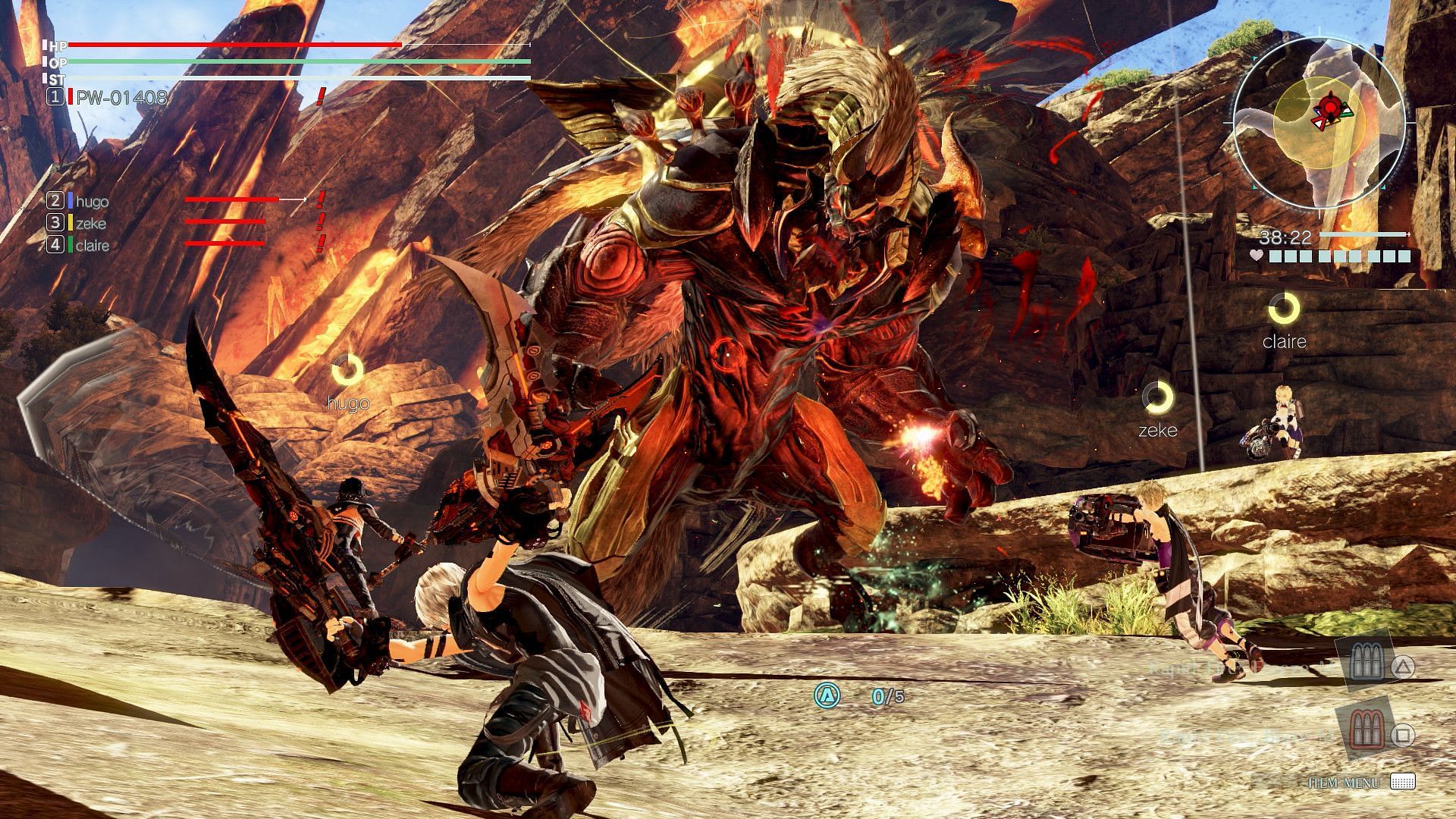 A still from God Eater 3 (Image via BANDAI NAMCO)