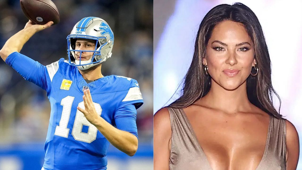 Jared Goff (Source: Imagn) | Christen Harper (Source: Getty)