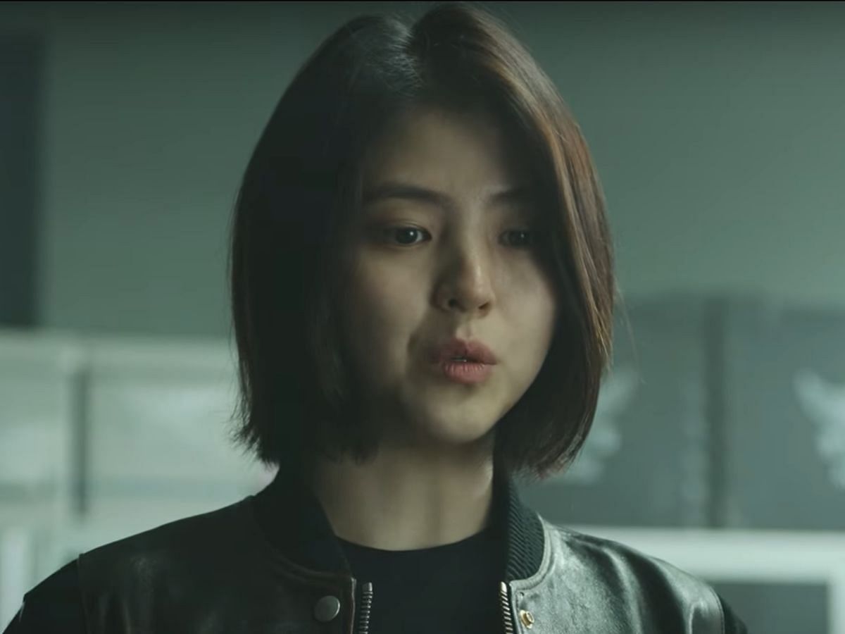 Han So-hee for My Name (Image via Netflix)