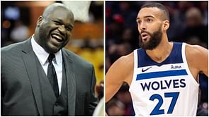 Watch: Shaquille O'Neal fuels beef with Rudy Gobert by sharing Nuggets guard posterizing him twice