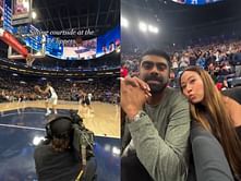 WATCH: Sahith Theegala spotted sitting court side at LA Clippers game