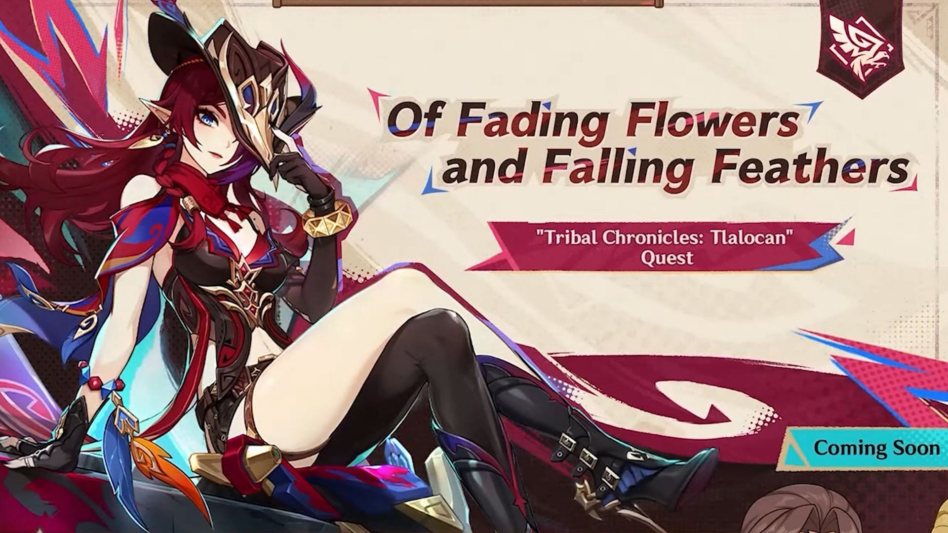 Chasca's story quest: Of Fading Flowers and Falling Feathers (Image via HoYoverse)