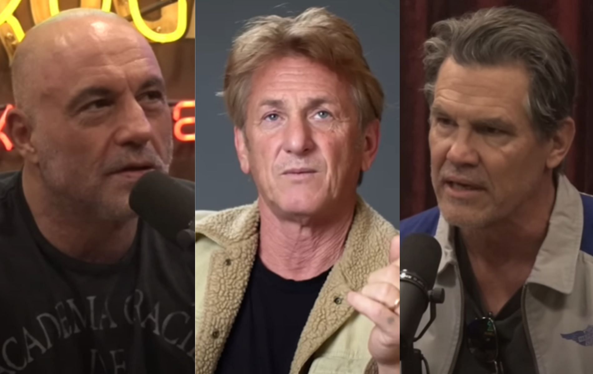 Joe Rogan and Josh Brolin share insights about Sean Penn