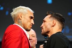 Michael Chandler shares four-word reaction as Islam Makhachev promises to grant winner of UFC 309 co-main event "an audience"