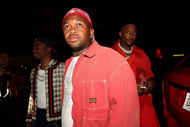 Inglewood rapper D Smoke, and DJ Mustard react to Inglewood High Girl's team's viral dance to Kendrick Lamar's 'tv off"