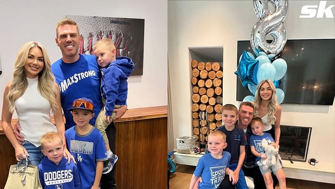 In Photos: Freddie Freeman's sons, Charlie, Brandon and Max, go all out for Halloween as Iron Man, Hulk and Spider-Man