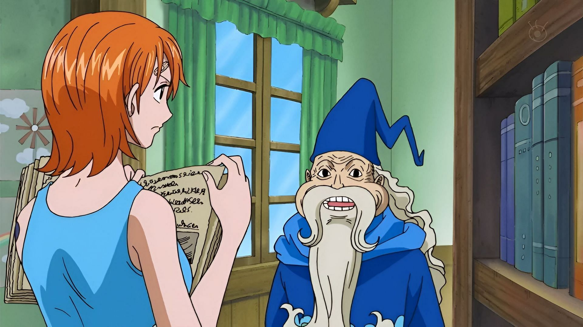 Nami and Herades as seen in the anime (Image via Toei Animation)