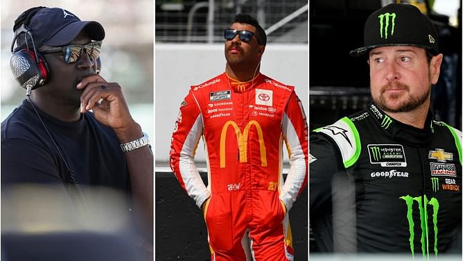 "It's good but it’s also tough in all directions" - When Kurt Busch reflected on the pressure Michael Jordan's presence placed on Bubba Wallace