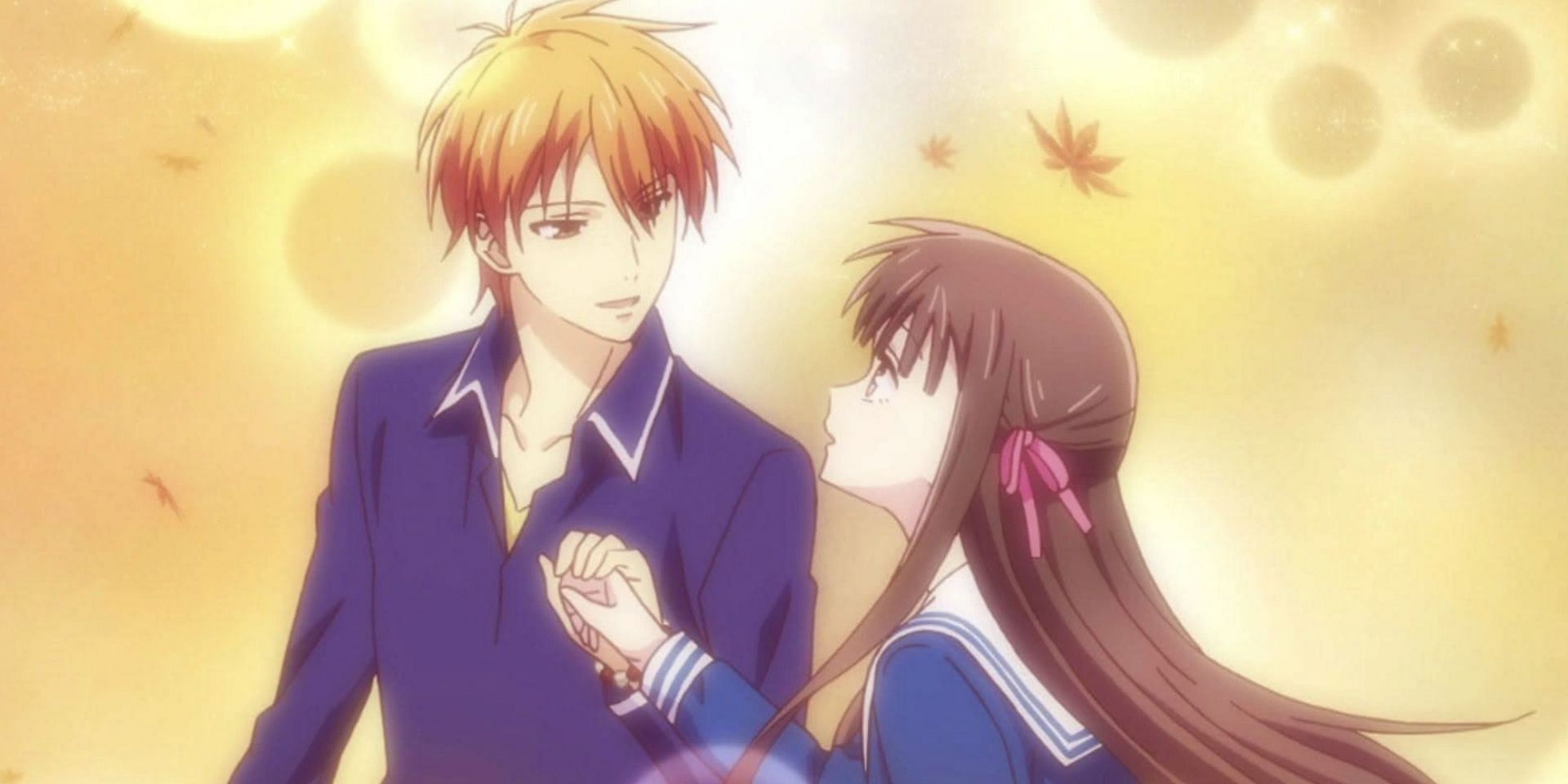 Tohru Honda &amp; Kyo Sohma (Image via TMS Entertainment)