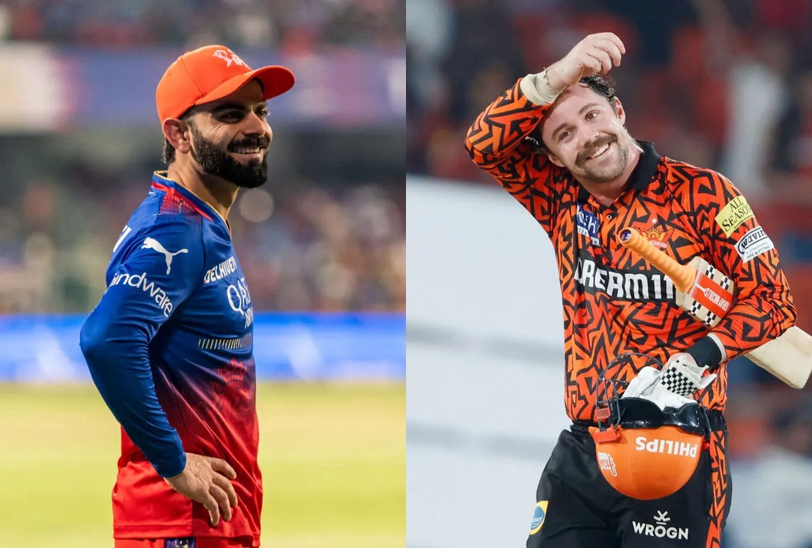 Virat Kohli (L) and Travis Head. (PC: IPL)