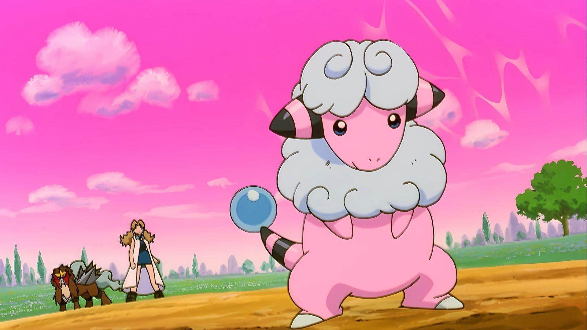 Flaaffy from the anime. (Image via The Pokemon Company)