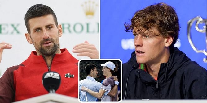 "You could see Jannik Sinner would have a great career" - Novak Djokovic explains the reason he likes the Italian