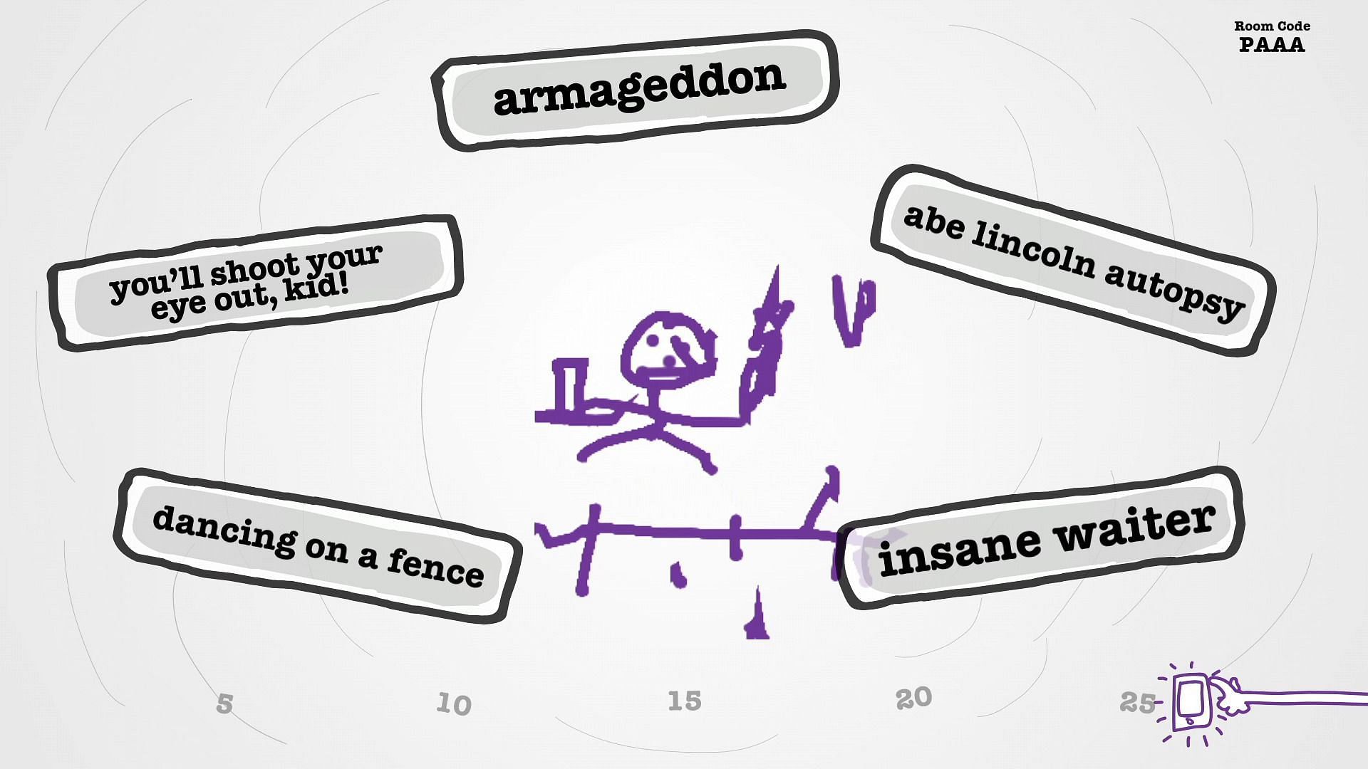 The Jackbox Party Pack is an Android party game that has a compilation of mini-games that can suit everyone (Image via Jackbox Games, Inc.)