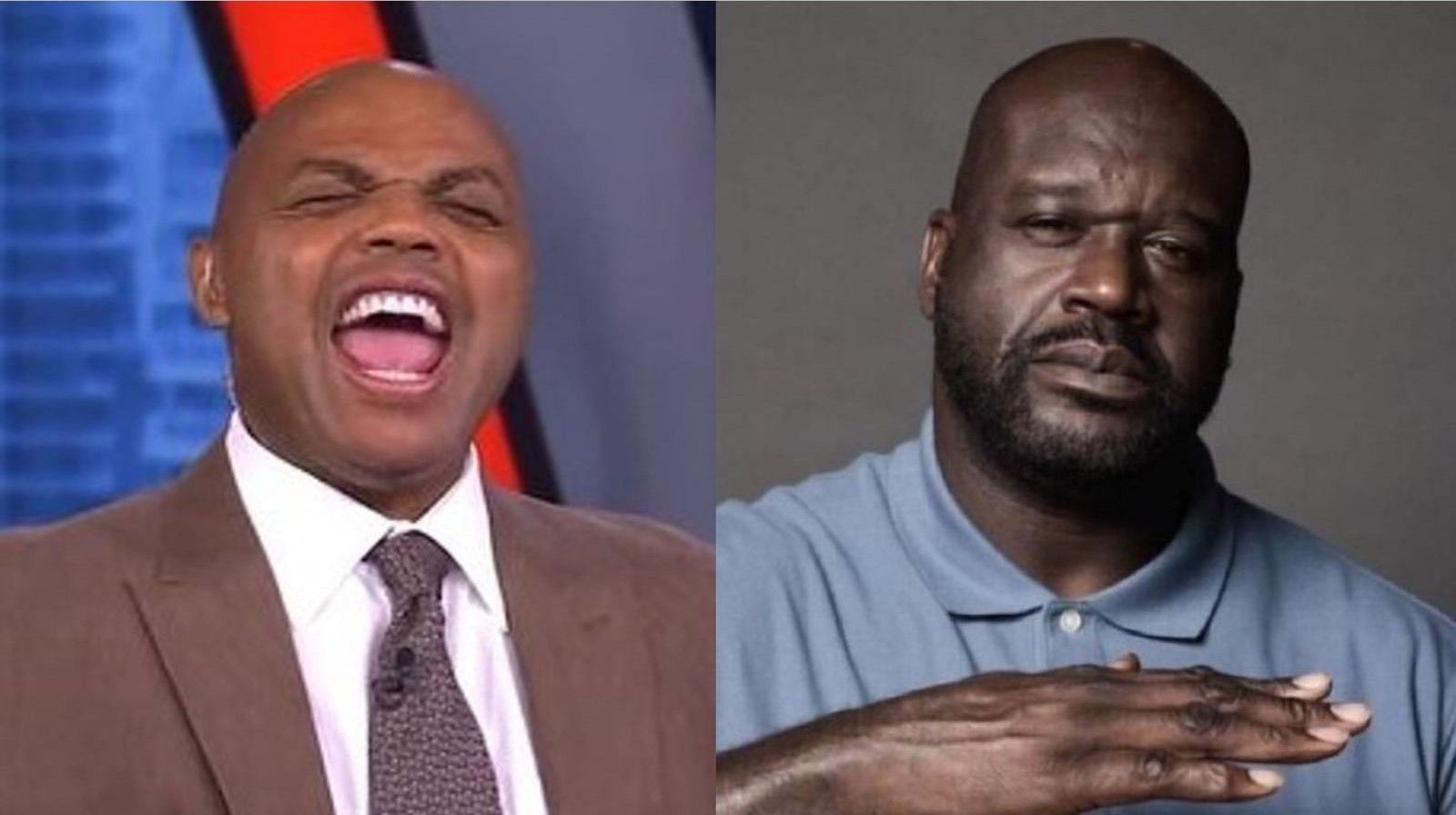 Charles Barkley and Shaquille O