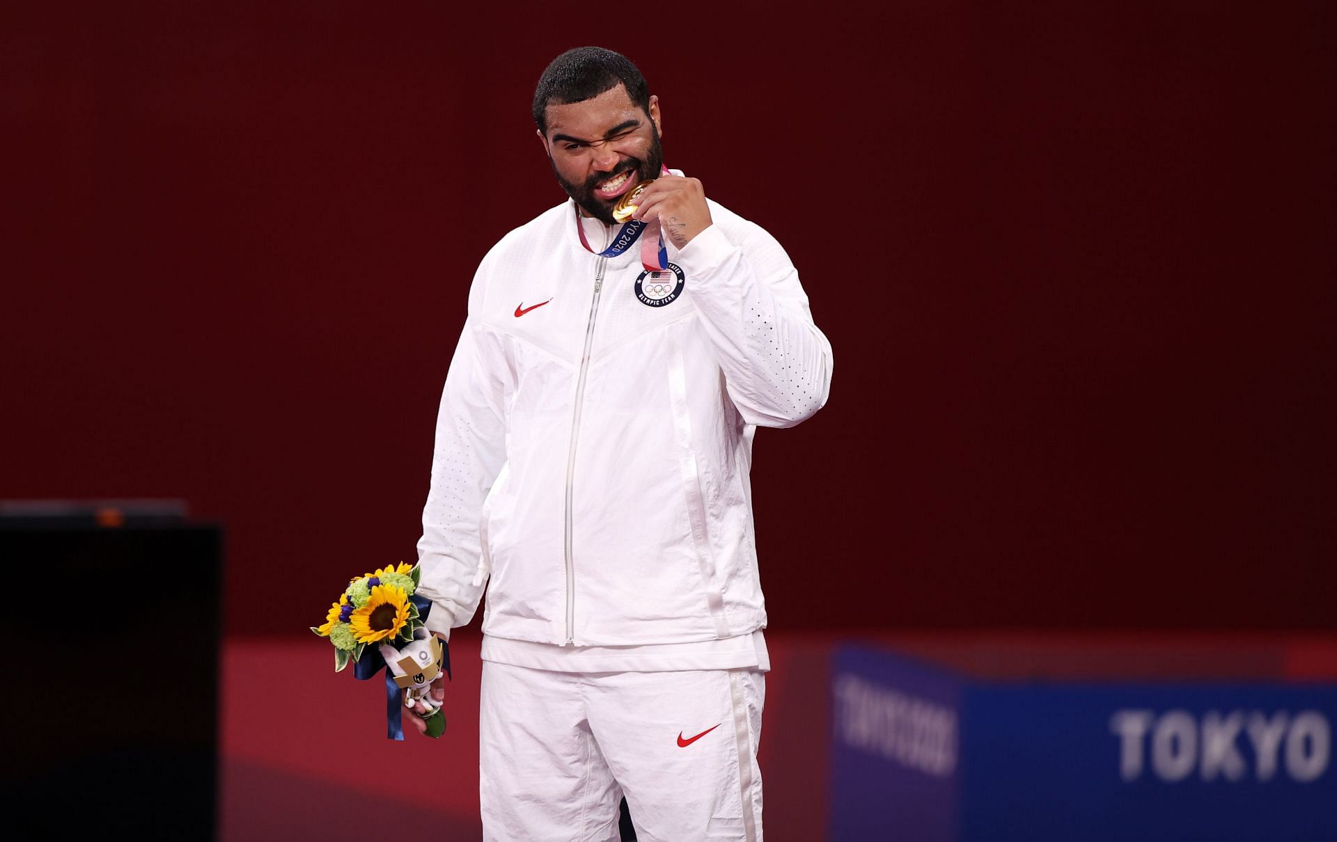 2020 Tokyo Olympic Games - Gable Stevenson wins 125 kg freestyle title (Image: Getty)