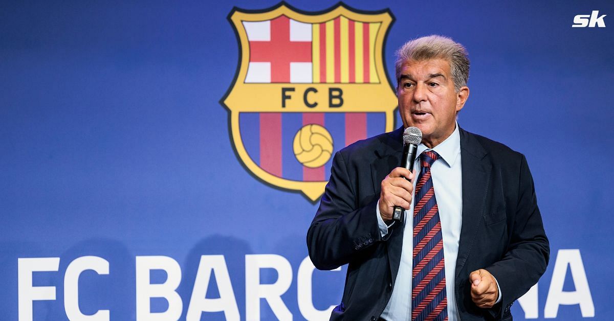 Barcelona president Joan Laporta.
