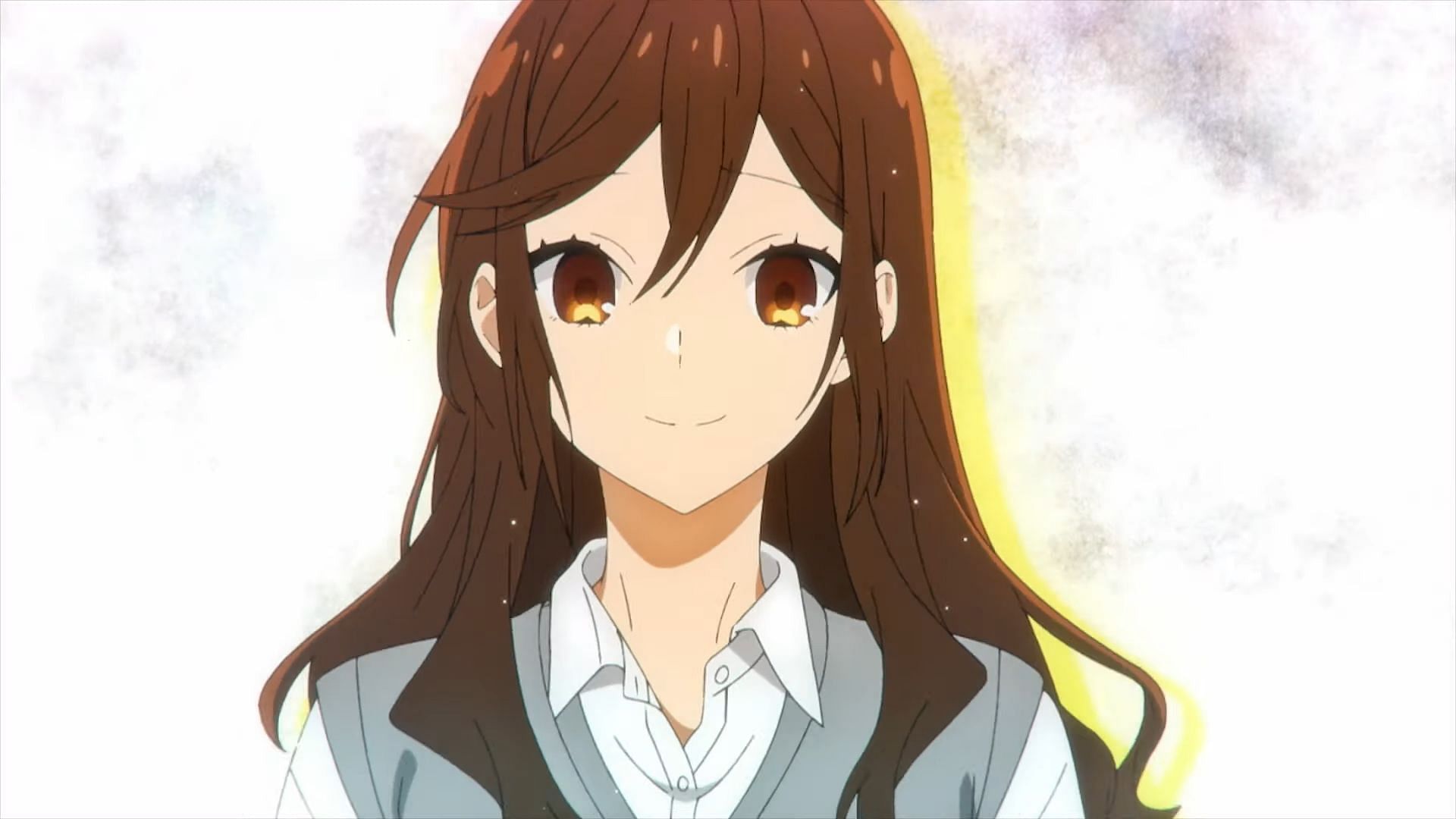 Kyoko Hori as seen in the anime (Image via CloverWorks)