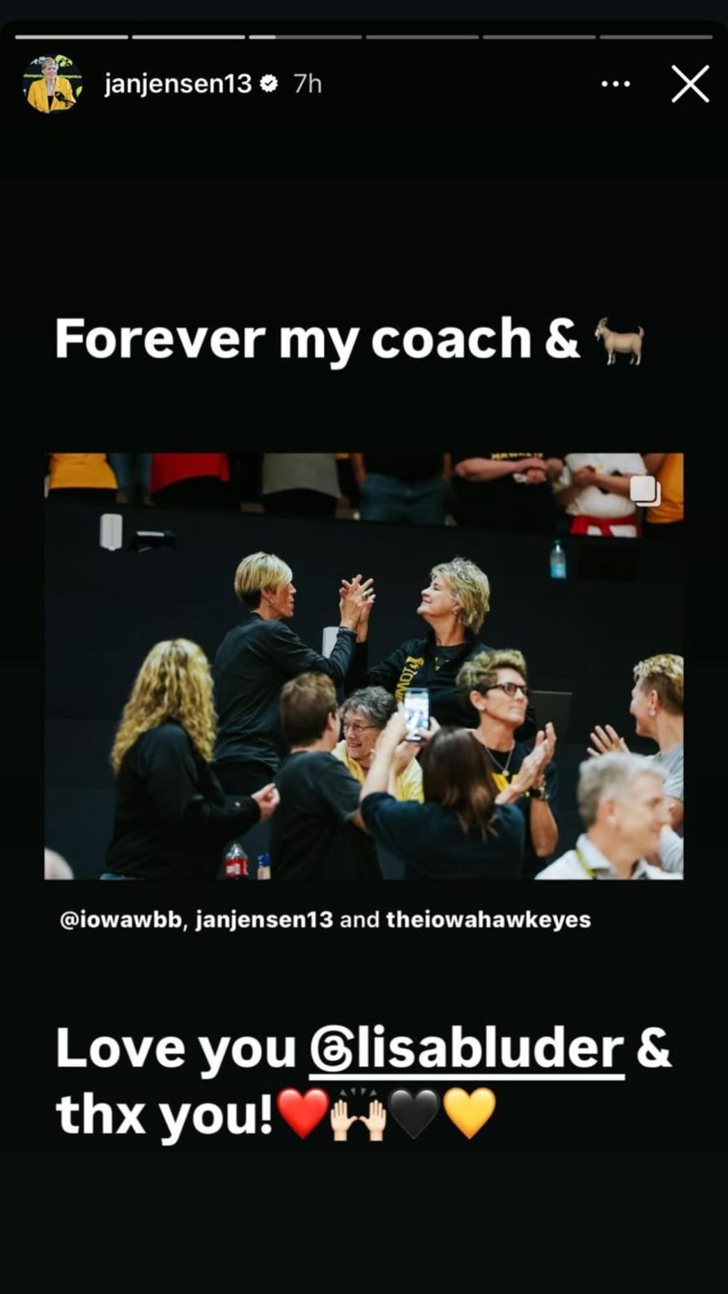 "Forever my coach & GOAT" Jan Jensen pays touching tribute to former