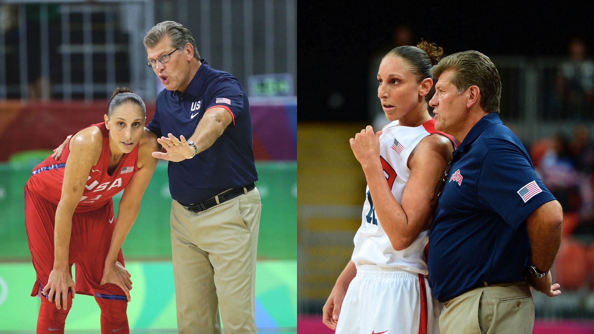 Geno Auriemma and Diana Taurasi