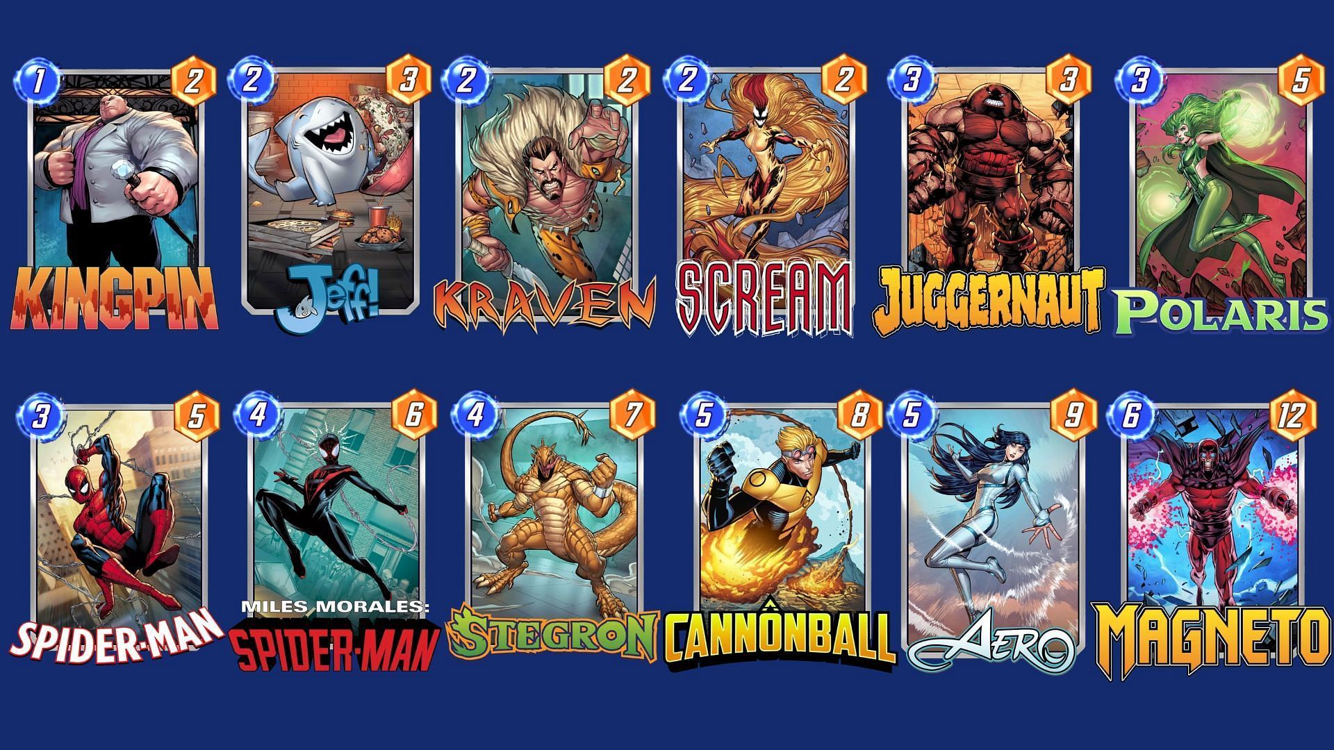 The Magneto Scream Deck is a powerful Marvel Snap Magneto deck (Image via Nuverse)