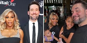 "She never tasted anything that good" - Serena Williams, husband Alexis Ohanian talk gelatos and eating food off of daughters Olympia, Adira's plates