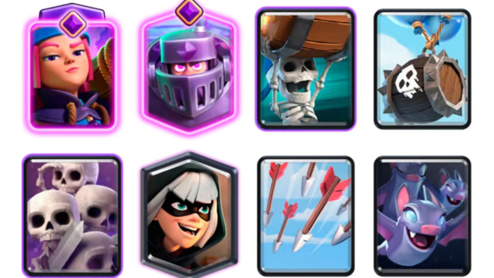 The WB EvoMK Bats Bait deck (Image via SuperCell)